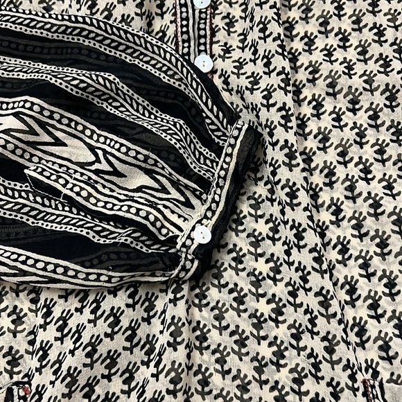 Free People sheer top size S - Picture 3 of 6